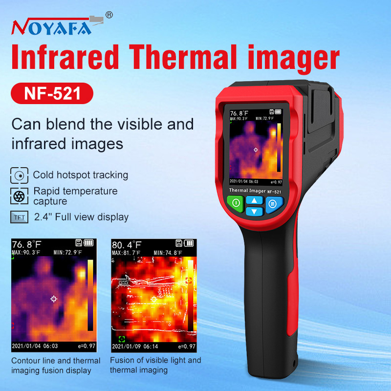 Nf 521 Thermal Imaging Camera - กล้องถ่ายภาพความร้อนอินฟราเรด NOYAFA NF-521 เครื่องวัดอุณหภูมิอัตโนมัติ