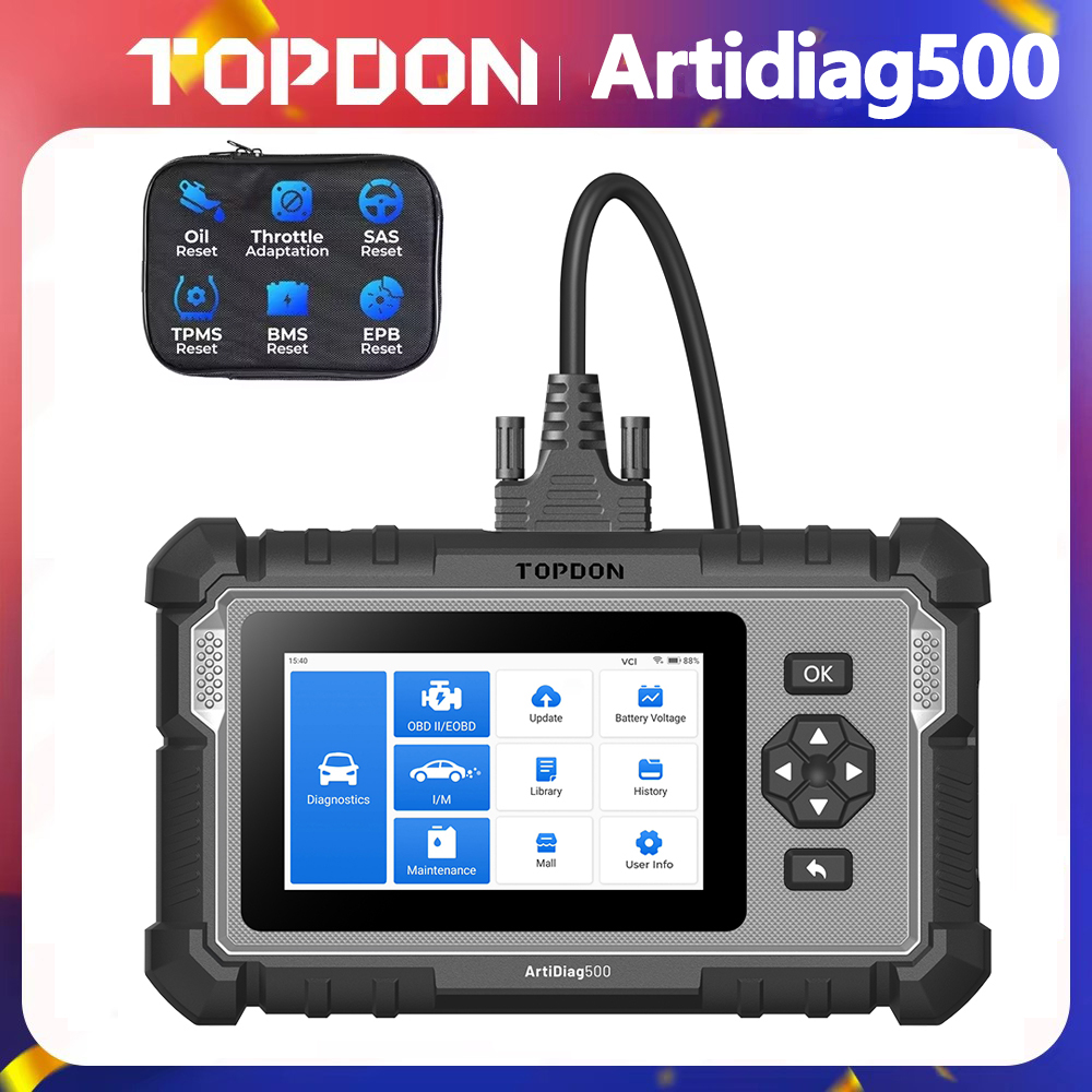 Topdon ArtiDiag500 เครื่องมือว - Topdon Tc001 Thermal Camera บทวิจารณ์และราคา