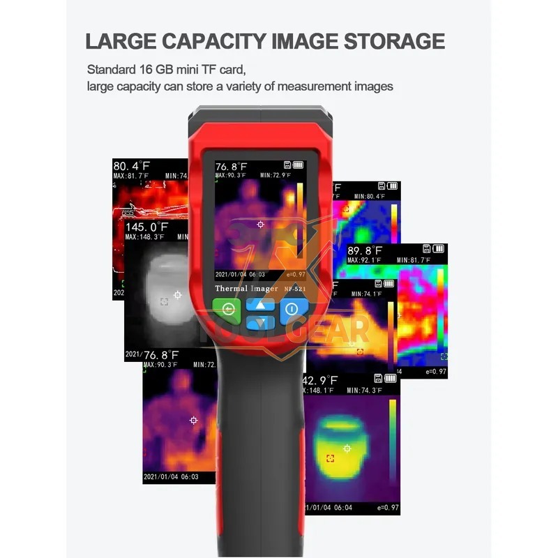 กล้องวงจรปิดถ่ายภาพความร้อนแบบ - Nf 521 Thermal Imaging Camera บทวิจารณ์และราคา