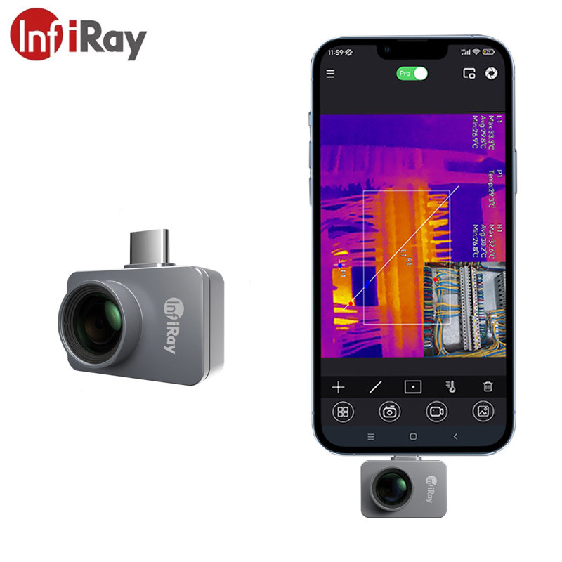 กล้องถ่ายภาพความร้อน Infiray P - Infiray P2 Pro Macro Lens บทวิจารณ์และราคา